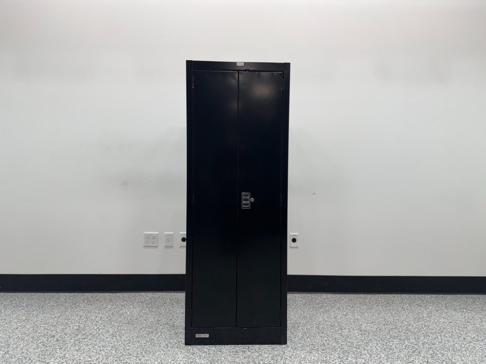 Image of Black Storage Cabinet